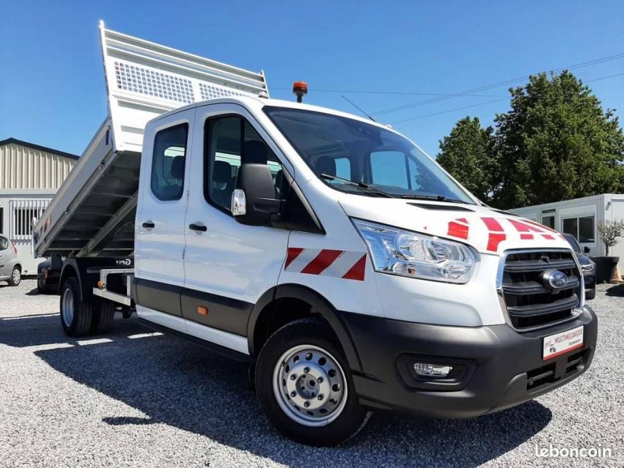 FORD TRANSIT 2.0 ECOBLUE 170 DOUBLE CABINE BENNE